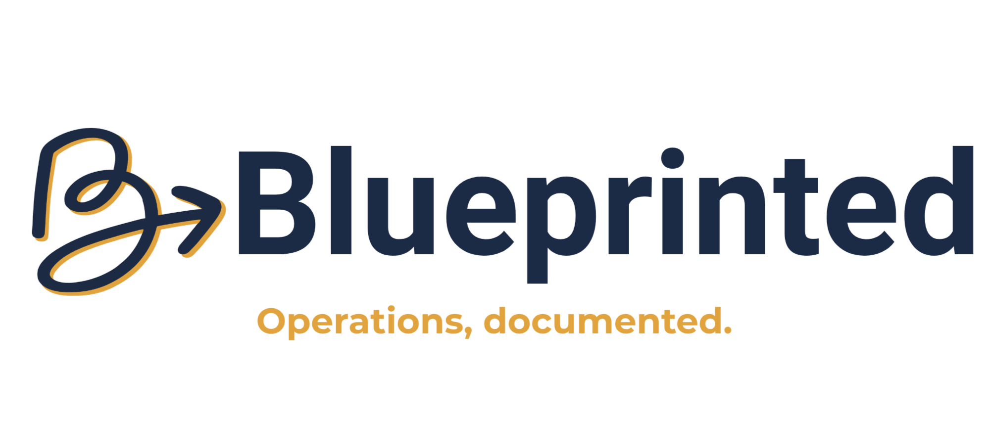 Blueprinted. Operations, documented.